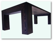 Dark Wood Table