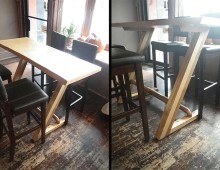Ash Folding Table