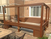 TREX Porch Deck