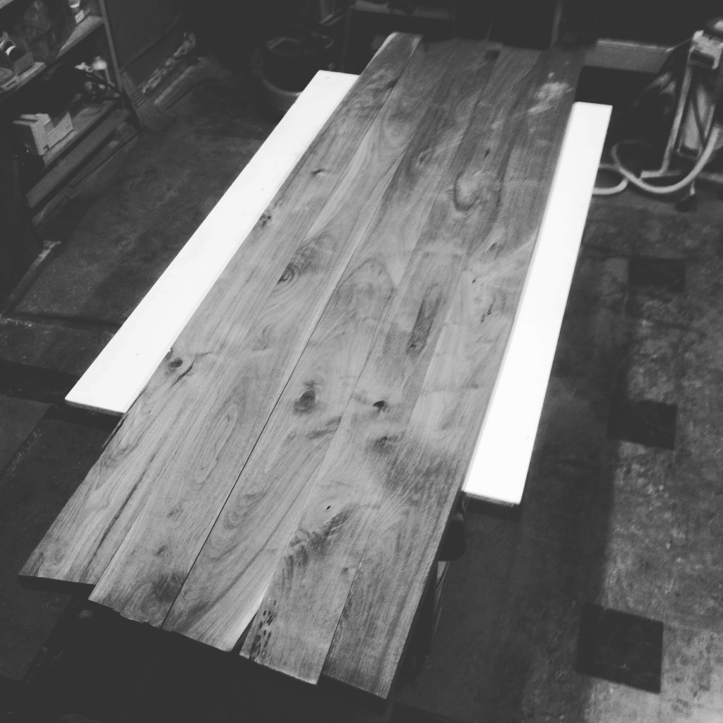 walnut panel for table top