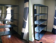 Mirrored Bookshelf